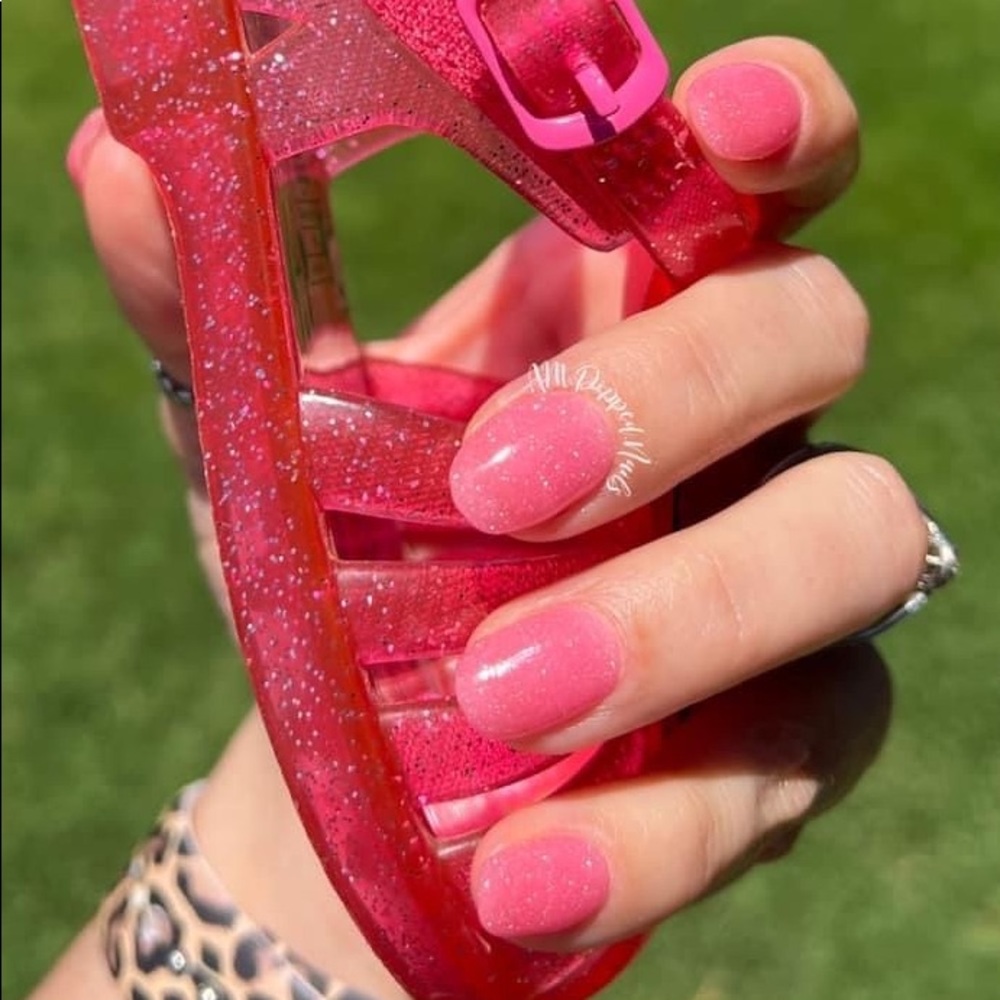 Sparkle & Co Nail Dip Powder in Jelly Sandals